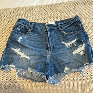 Abercrombie High rise shorts